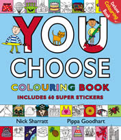 cover - You Choose colouring book